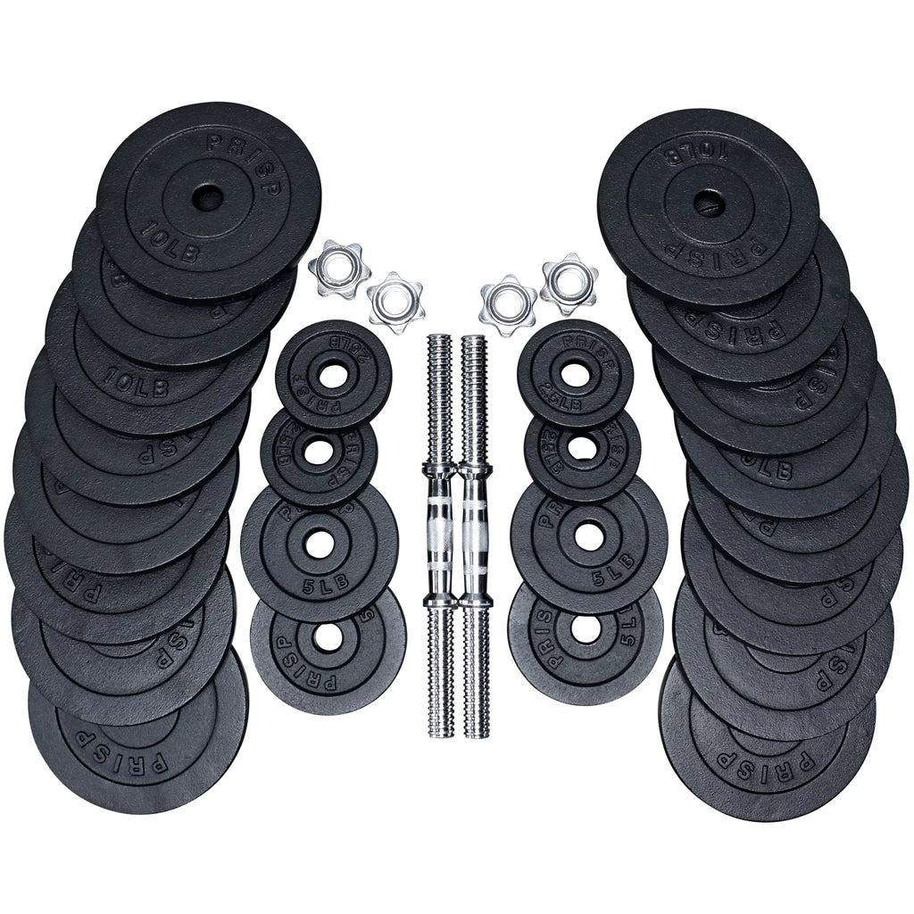 Adjustable Weight Dumbbells Set with Cast Iron Plates U313