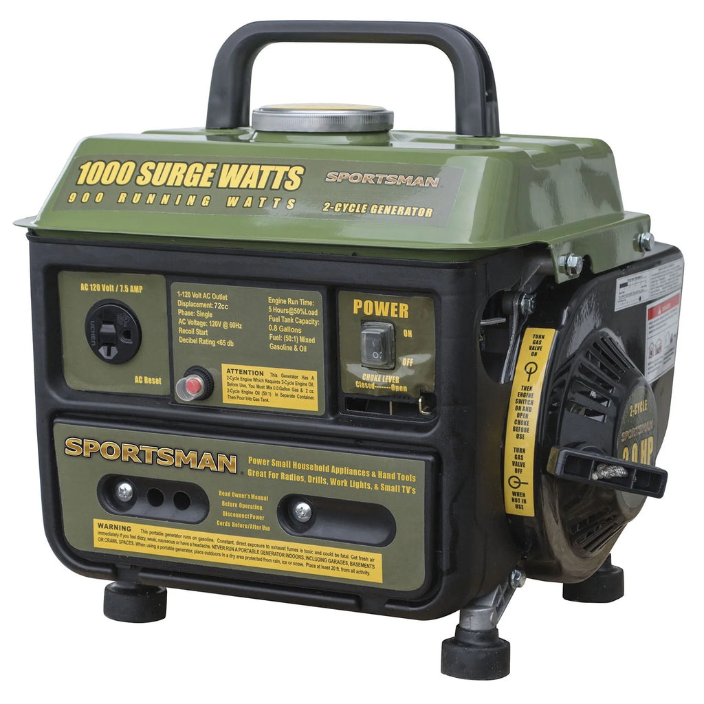 1000-Watt 2-Cycle Generator O751