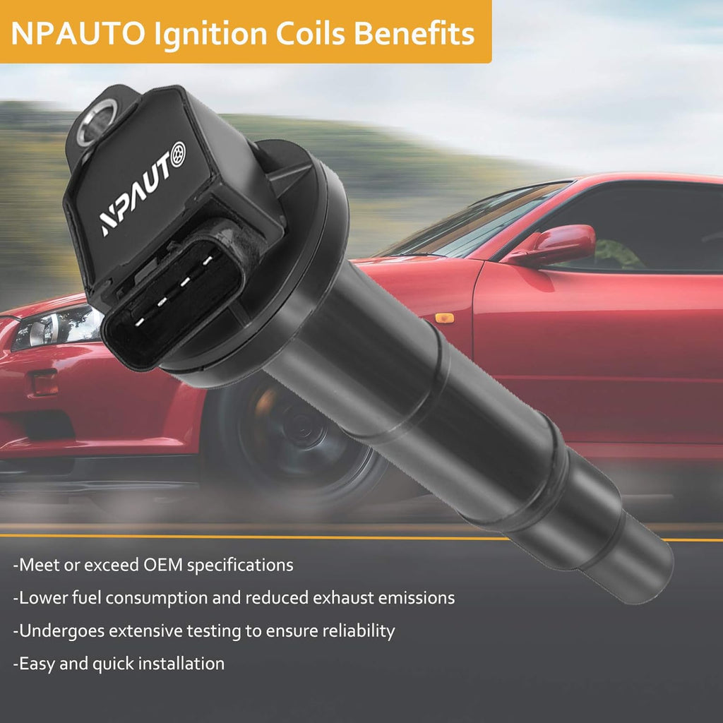 Ignition Coils L4 2.4L Pack of 4 L55020