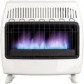 White Propane Natural Gas Wall Heater N93323