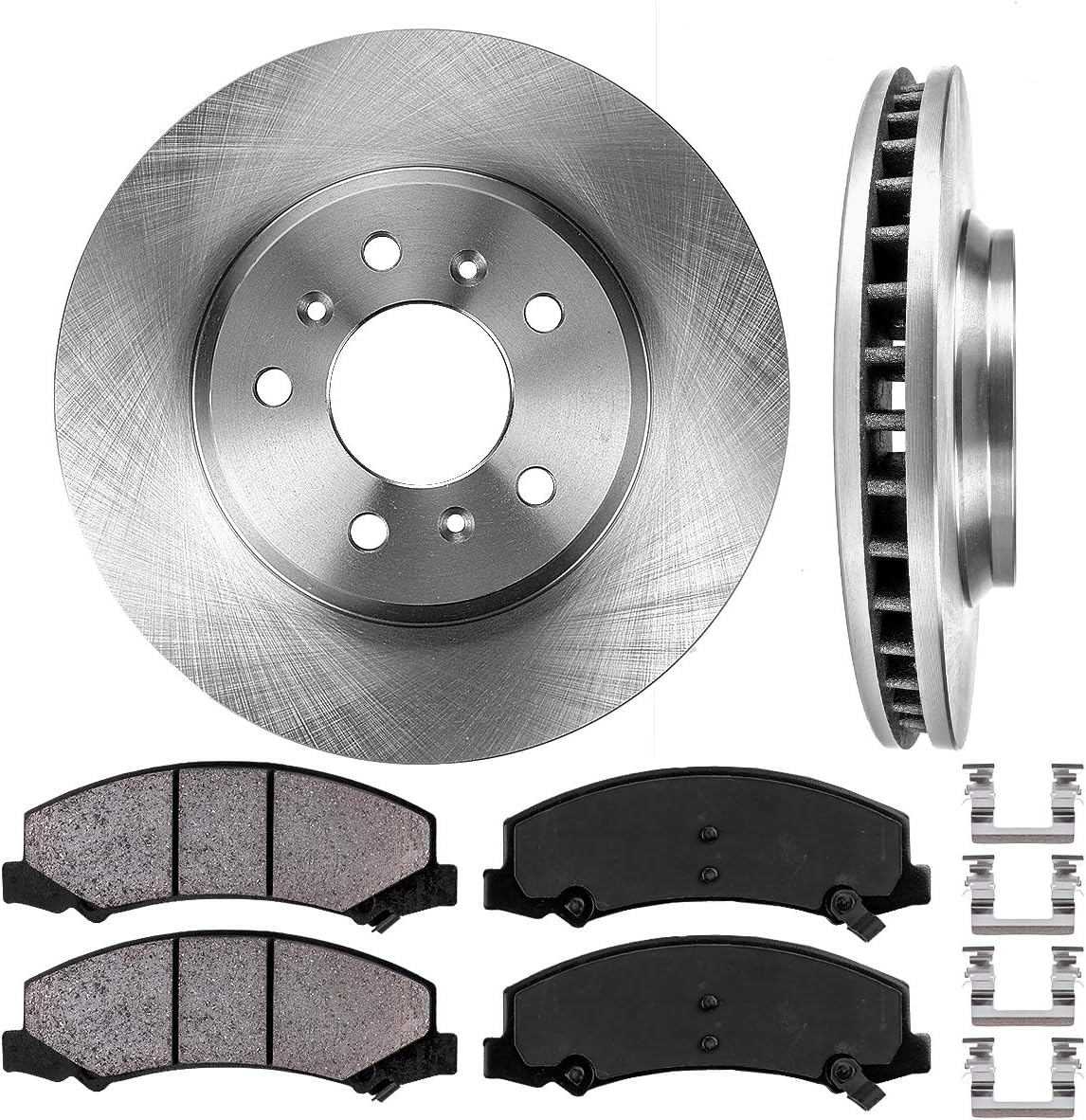 Brake Rotors + Pads + Clips W5165