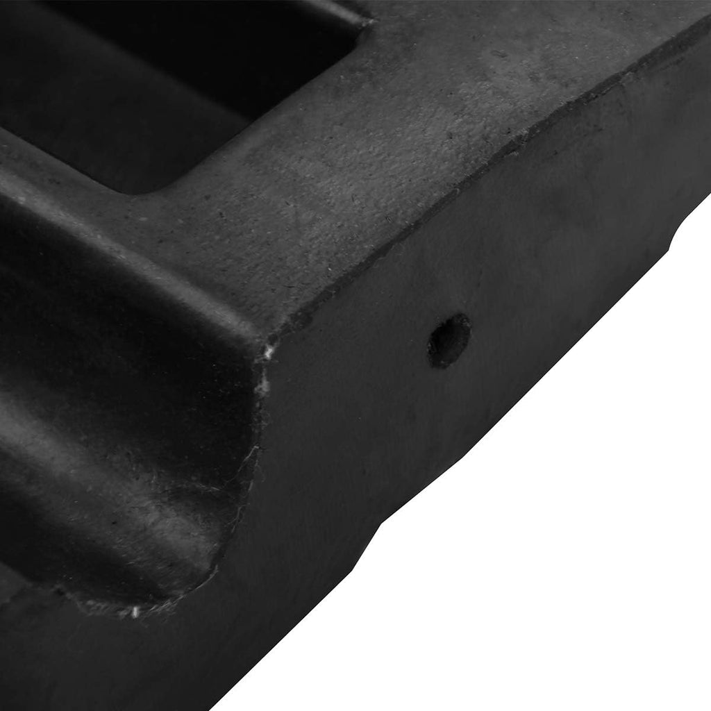 Rubber Curb Ramps 2.5 Inch Rise 2 Pack 10 Ton Capacity C11156