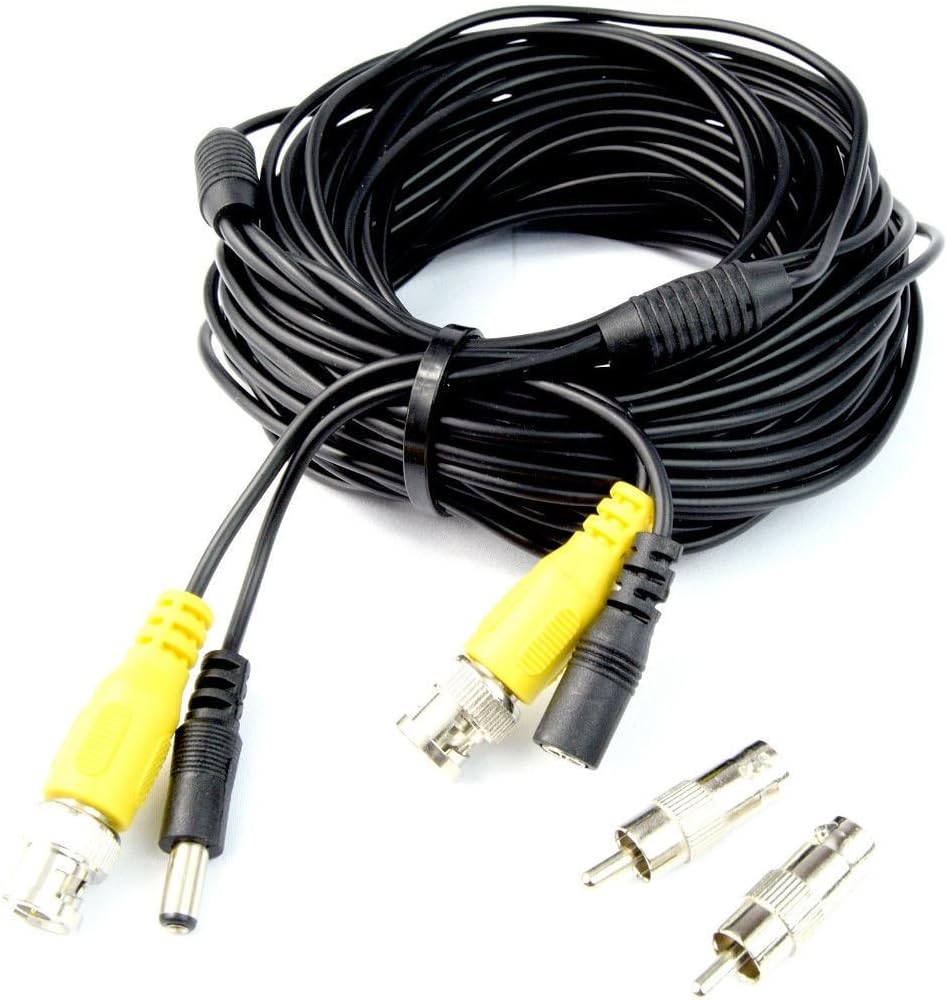 Black CCTV Camera Cable D899904