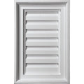 12 inch x 25 inch Vertical Urethane Gable Vent Louver C904