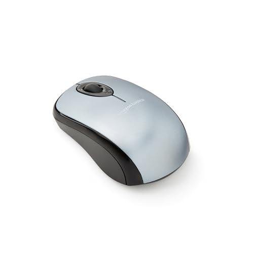 Black Wireless Optical Computer Mouse with USB Nano Receiver G181897
