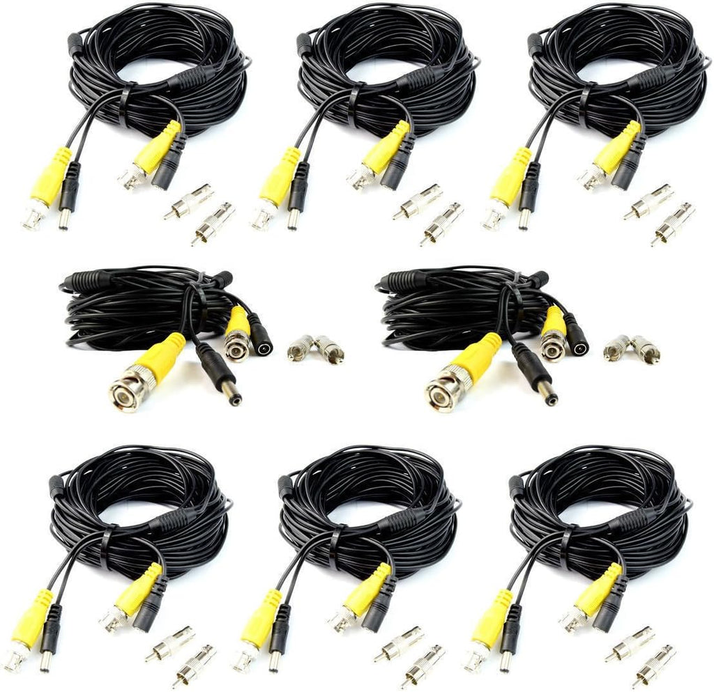 Black CCTV Camera Cable D899904