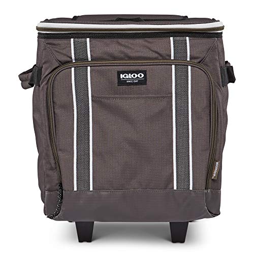 Large Portable Insulated Soft Coolers with Rolling Wheels B38143