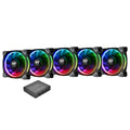 14 LED RGB Radiator Fan Pack of 5 T7093