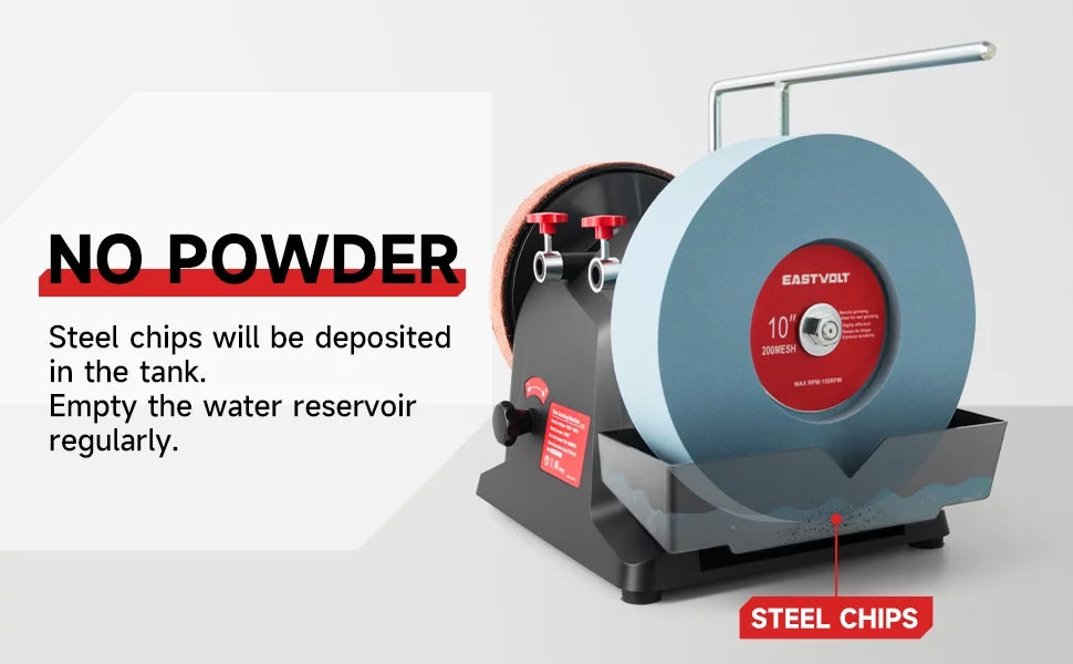 10 Inch Low Speed Wet Grinding Machine N7225