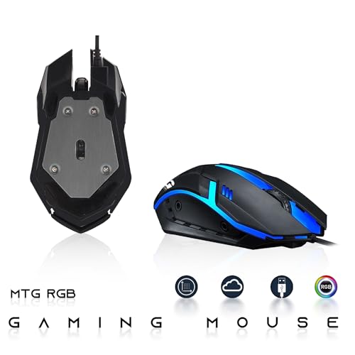 G3 Gaming Desktop PC Intel Core i7 6th Gen AMD RX 550 Graphics 32GB RAM 1TB SSD 24 Inch Dual Monitor RGB Keyboard Mouse Speaker Webcam Win 10 Pro I481262