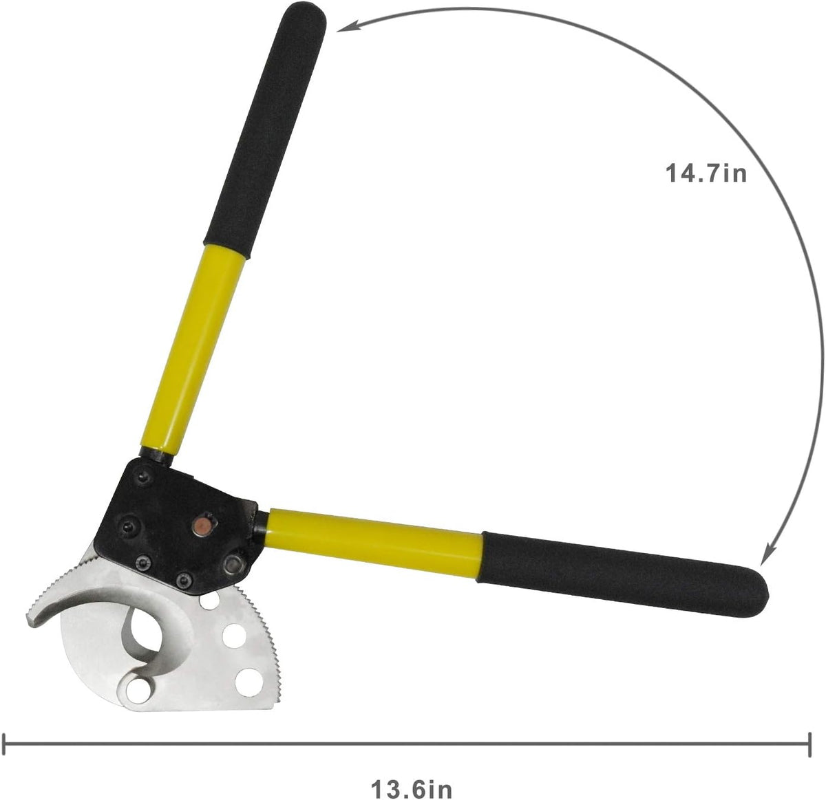 Heavy Duty Ratchet Cable Wire Cutter 13.6 Inch Pack of 2 N353303