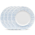 Set of 4 Blue Salad Plates C25056