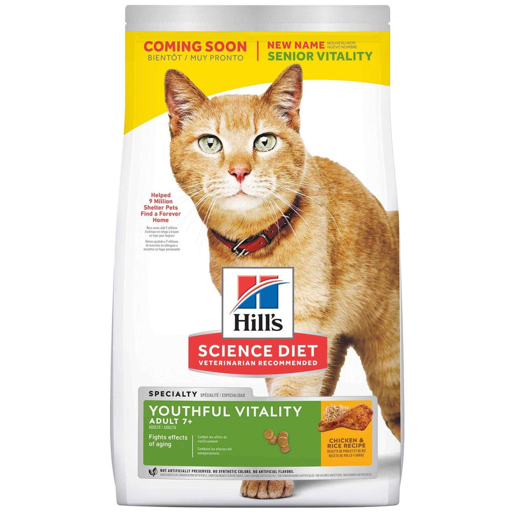 Senior Vitality Dry Cat Food A6761