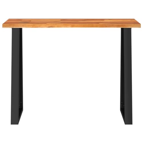 Solid Wood Acacia Console Table with Live Edge T21003