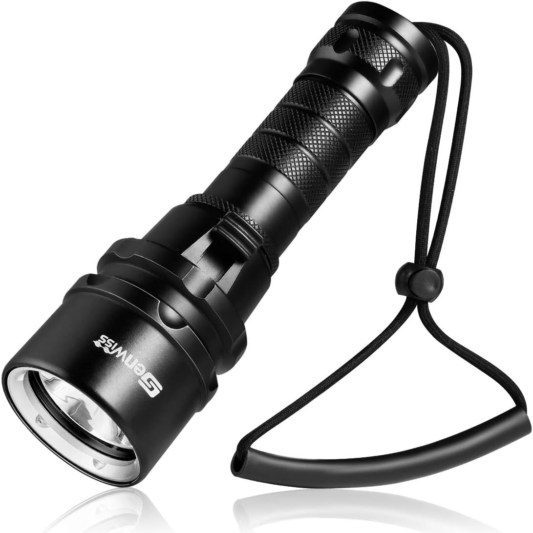 2000 Lumen Waterproof Underwater LED Dive Torch M230