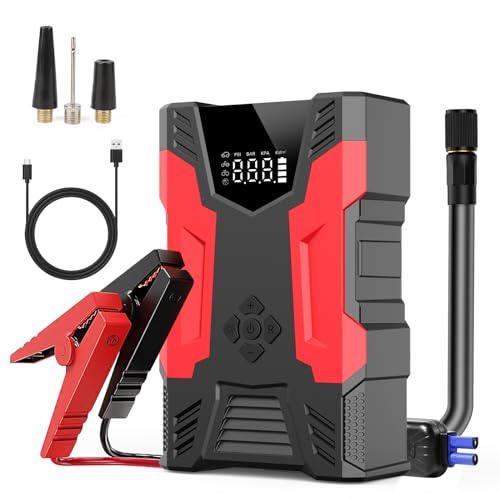 3000A 12V 37000mWh Car Jump Starter with Jumper Cables X6577