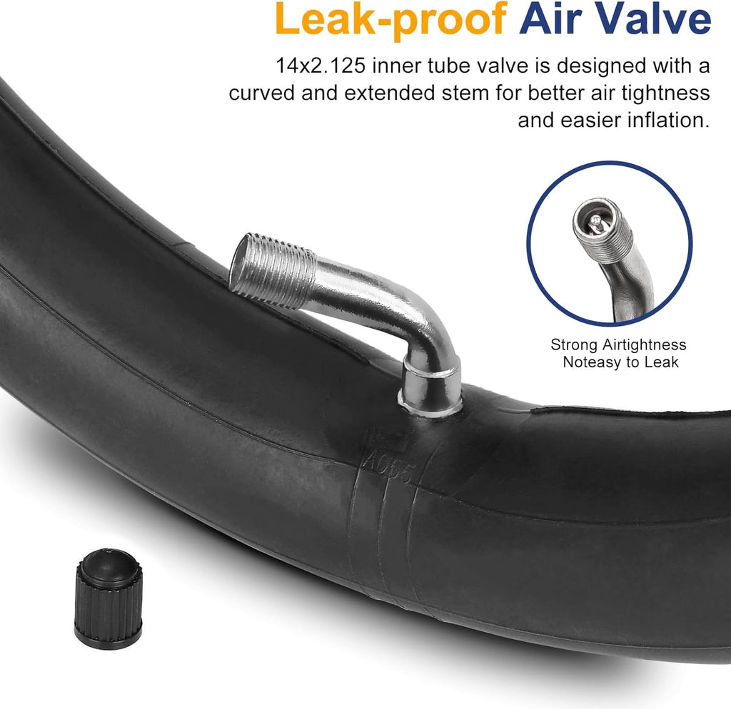 14 Inch Inner Tube with Schrader Valve Stem D24598
