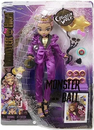 Monster High Doll with Party Dress and Accessories Y1977