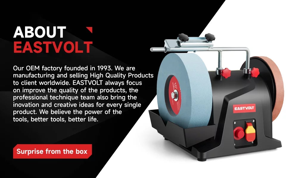 10 Inch Low Speed Wet Grinding Machine N7225