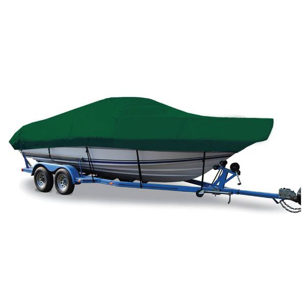 Semi-Custom Boat Cover for Walk-Around Cuddy Cabin Boats with Outboard Motor F85422
