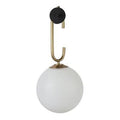 1-Light Plug-In Armed Sconce Q56396