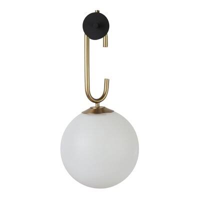 1-Light Plug-In Armed Sconce Q56396