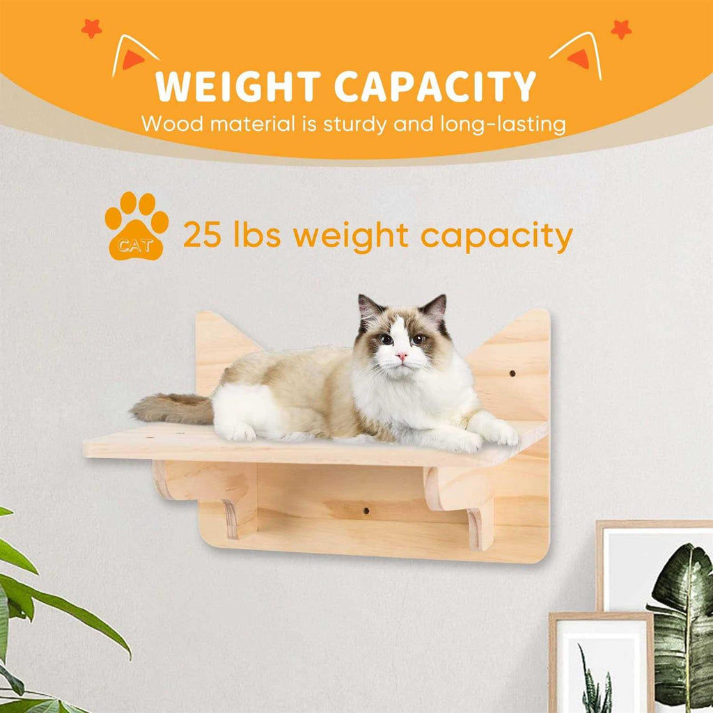 Cat Wall Shelves, Furniture Set, Shelves and Perches for Wall V6790