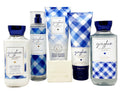Gingham Deluxe Gift Set Fine Fragrance Mist Body Cream Shower Gel Body Lotion Moisturizing Body Wash O9443