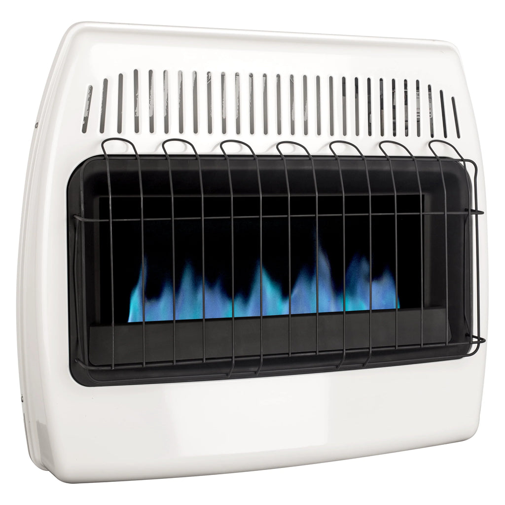 30,000 BTU Natural Gas Blue Flame Vent Free Wall Heater O2553