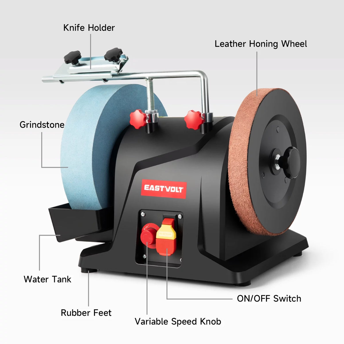 10 Inch Low Speed Wet Grinding Machine N7225