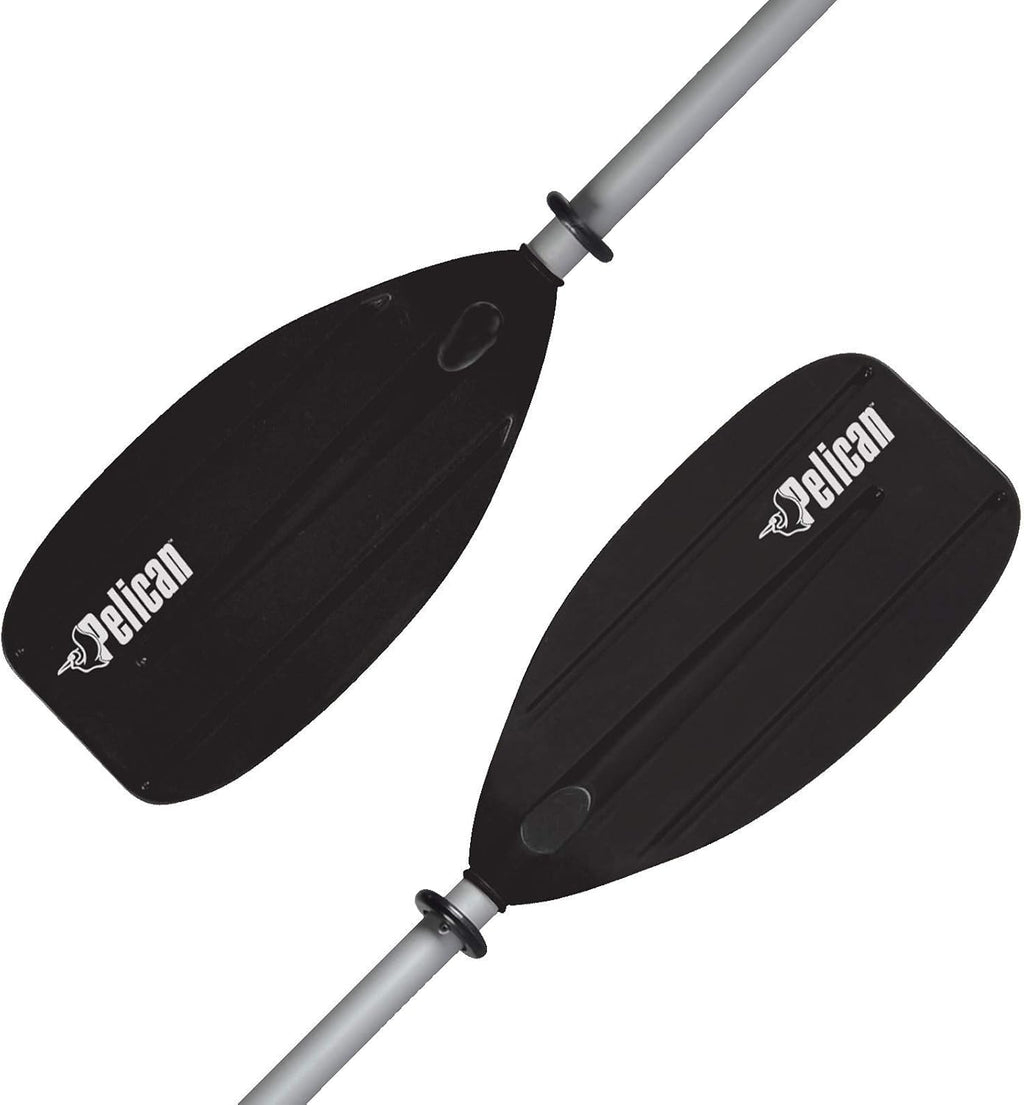 Youth 2 Piece Aluminum Polypropylene Ribbed Blade Kayak Paddle T7811