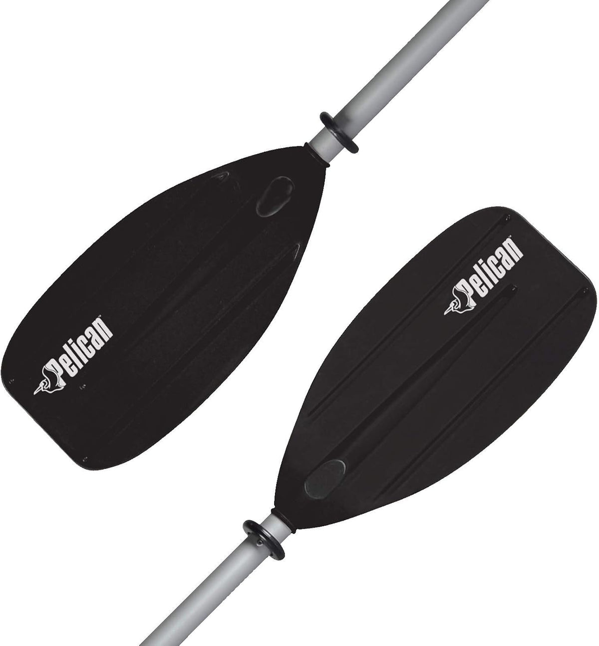 Youth 2 Piece Aluminum Polypropylene Ribbed Blade Kayak Paddle T7811