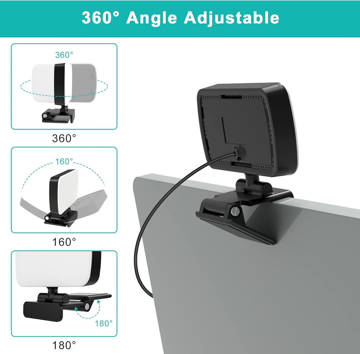 Video Conference Lighting with 3 Light Modes T97782