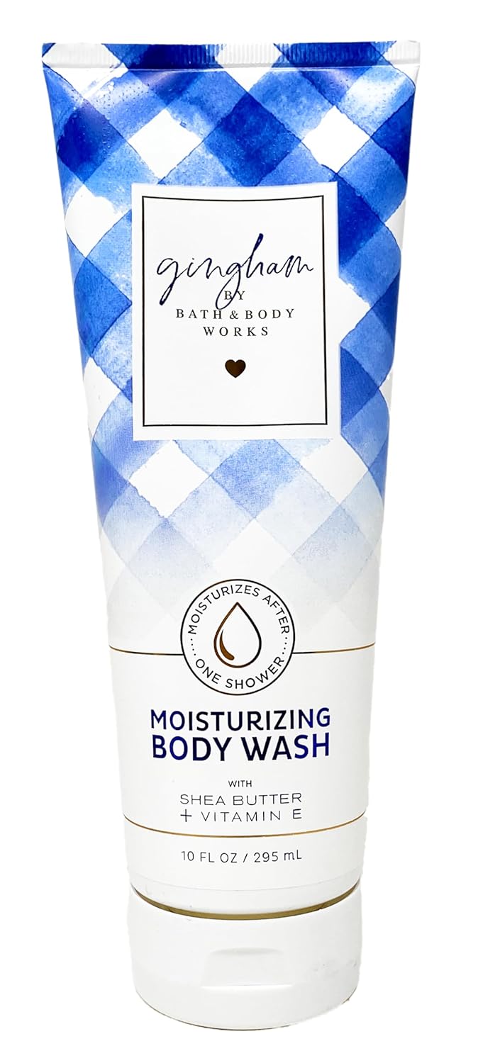 Gingham Deluxe Gift Set Fine Fragrance Mist Body Cream Shower Gel Body Lotion Moisturizing Body Wash O9443
