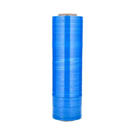 15 inch x 1500 ft 63 GA Dark Blue Stretch Shrink Wrap Film 4 Rolls B659271