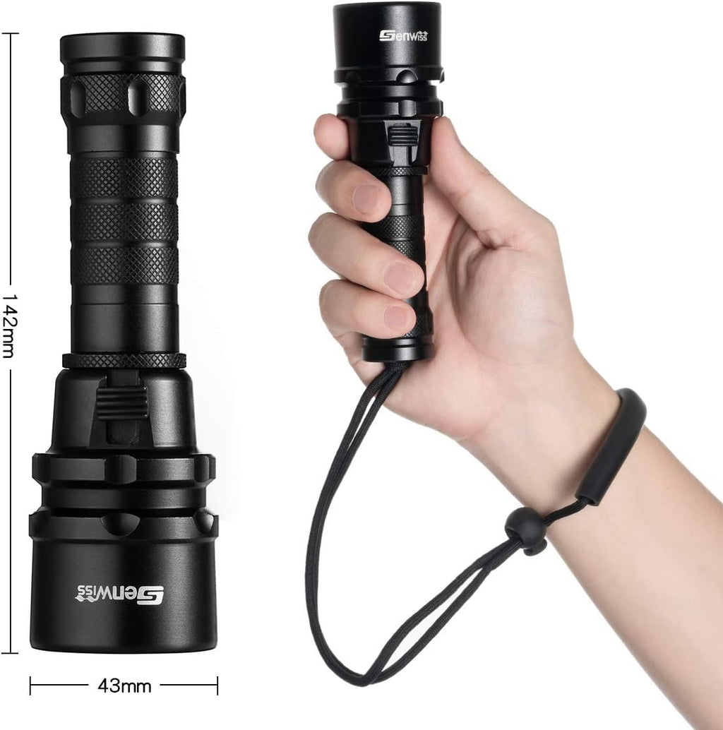2000 Lumen Waterproof Underwater LED Dive Torch M230