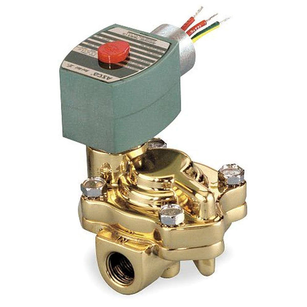 Slow Closing Solenoid Valve, Brass, NC E9018