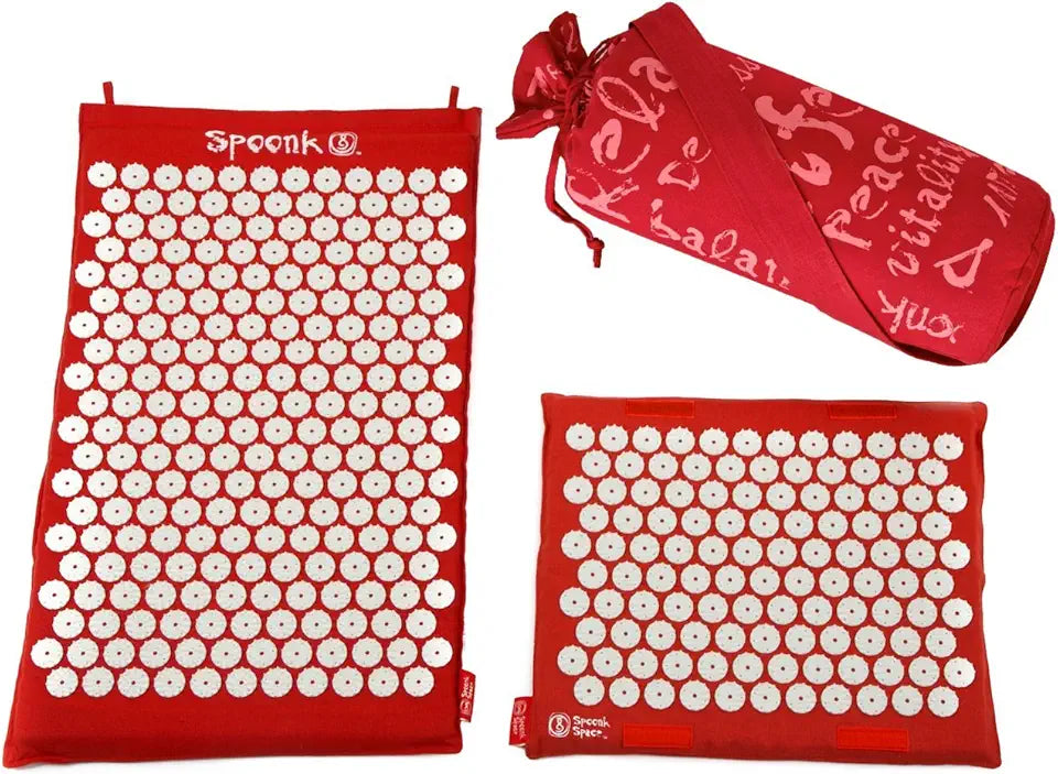 Cherry Red Acupressure Eco Mat U65749