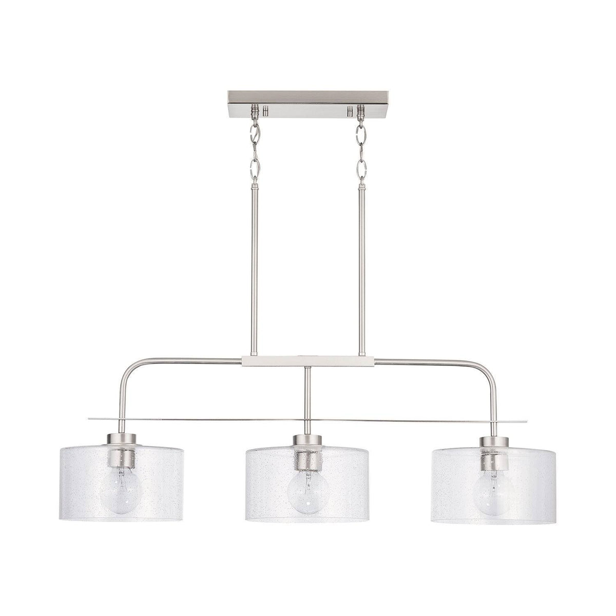 3 Light Island, Brushed Nickel G952049