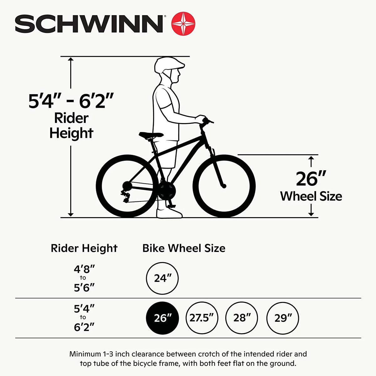Black 26 in Comfort Bike H286057
