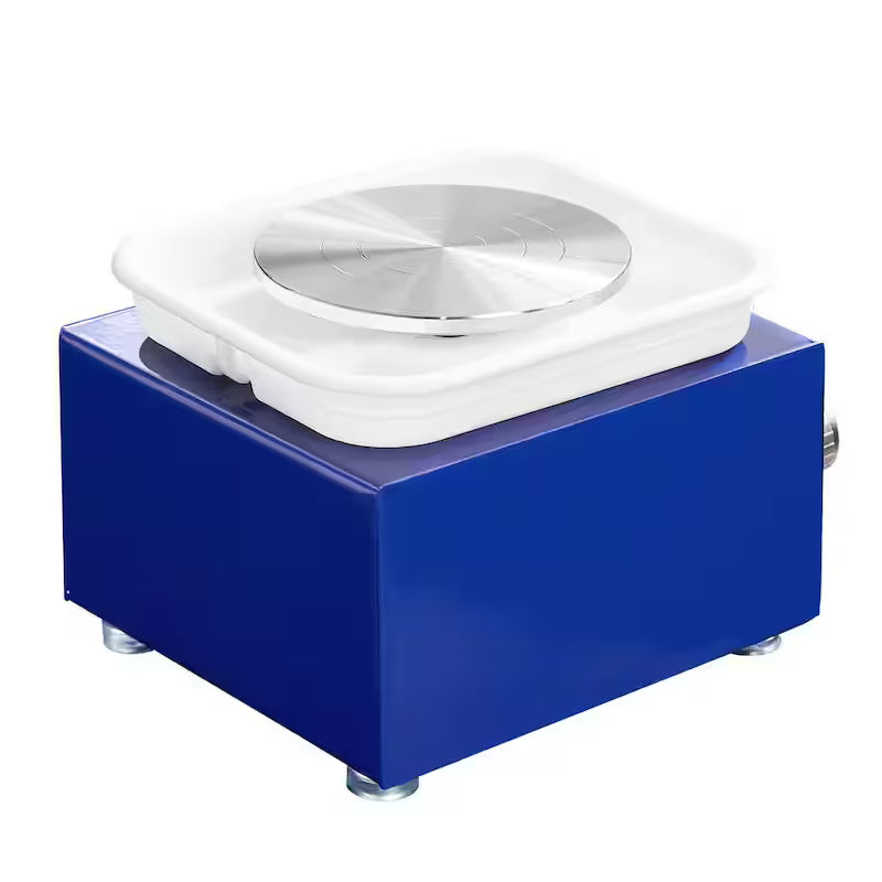 Mini Pottery Wheel 2-Turntables Ceramic Clay Forming Machine 30-Watts 0-300 RPM Z283