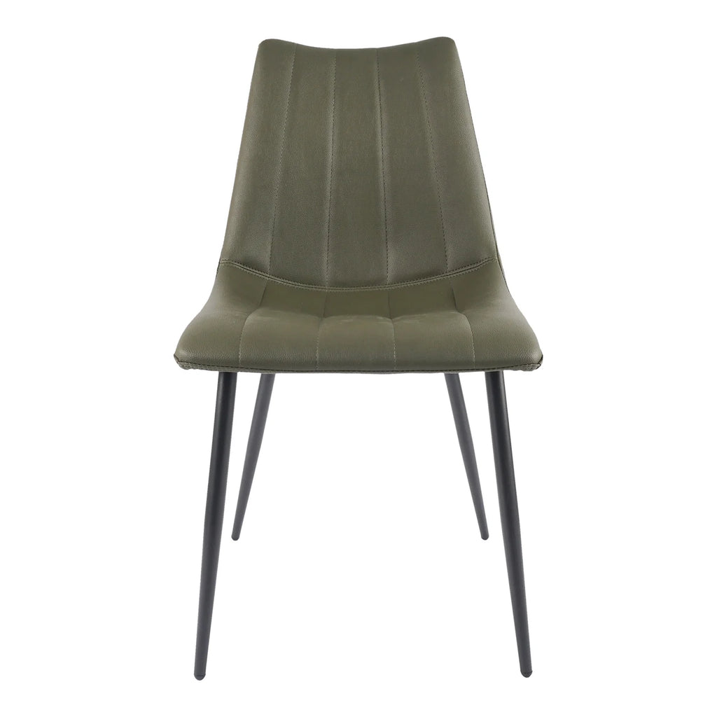Dark Green Dining Chair Set Of 2 B644