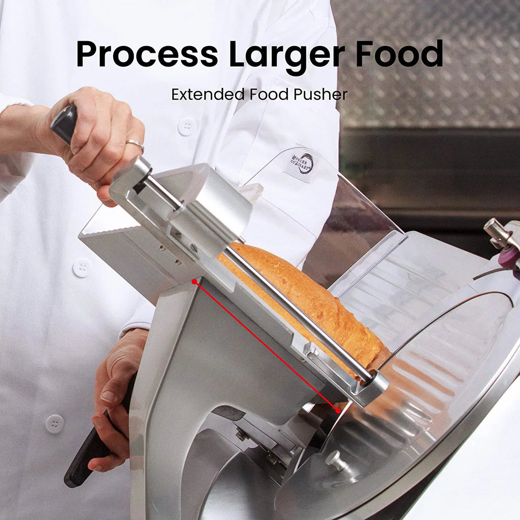 Commercial Slicer, 8.7" Carbon Steel Blade, 180W C865