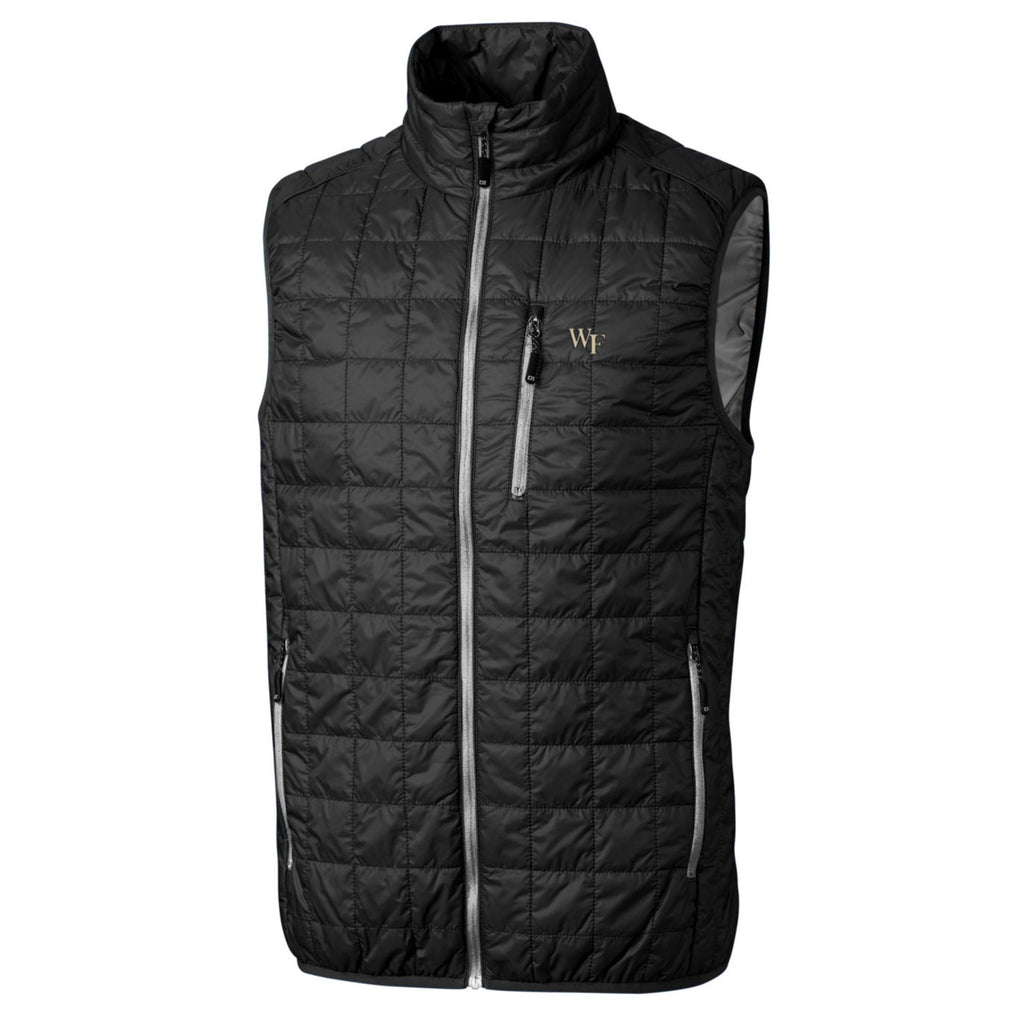 Black Big & Tall Full-Zip Puffer Vest G70706