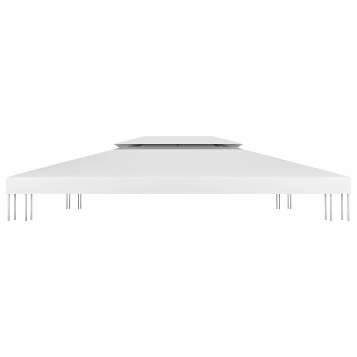 2-Tier Gazebo Cover 310 g/m² 13.1'x9.8' White B636182