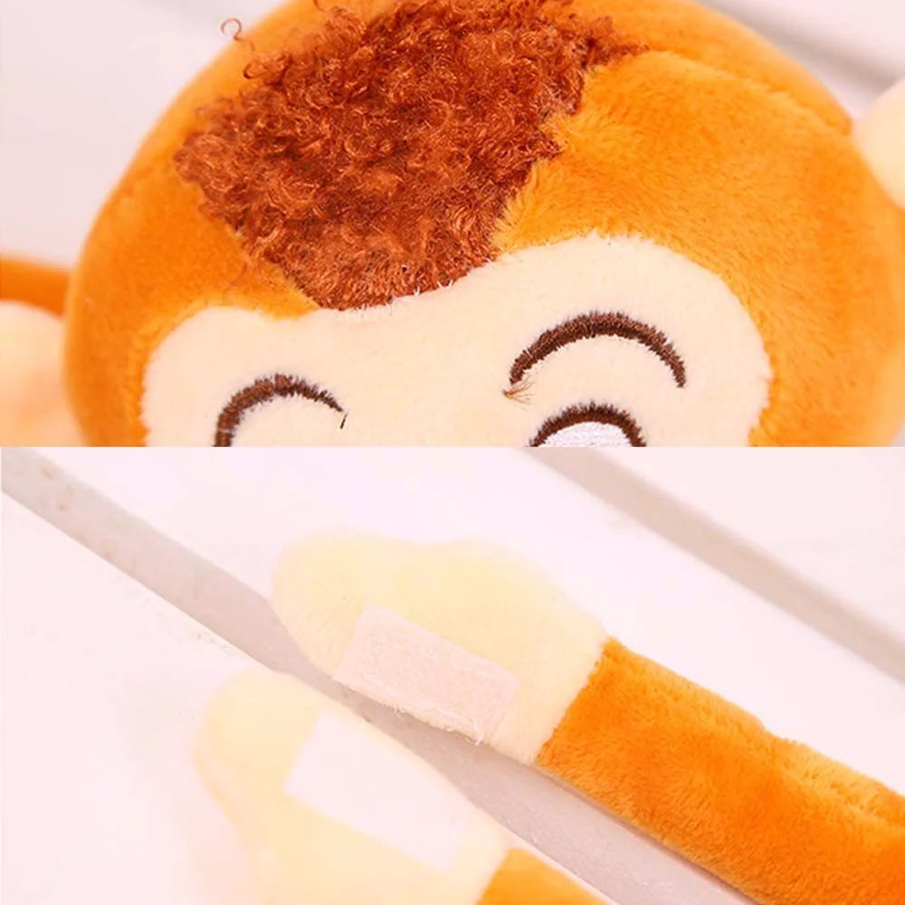 Brown Long-Arm Monkey Plush Doll Y249589