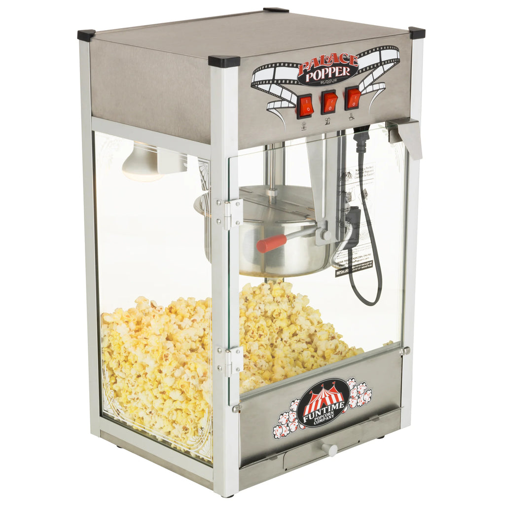 Commercial Popcorn Machine with Cart C3502