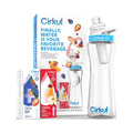 22oz Plastic Water Bottle Starter Kit with Blue Lid and 2 Flavor Cartridges P189877
