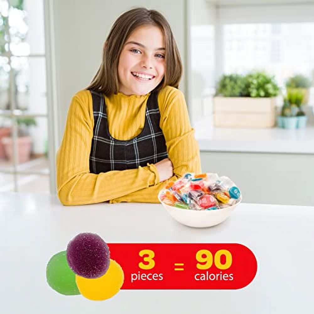 Fruit Disk Jelly Patties Candy, Individually Wrapped, 2 Pounds Z927