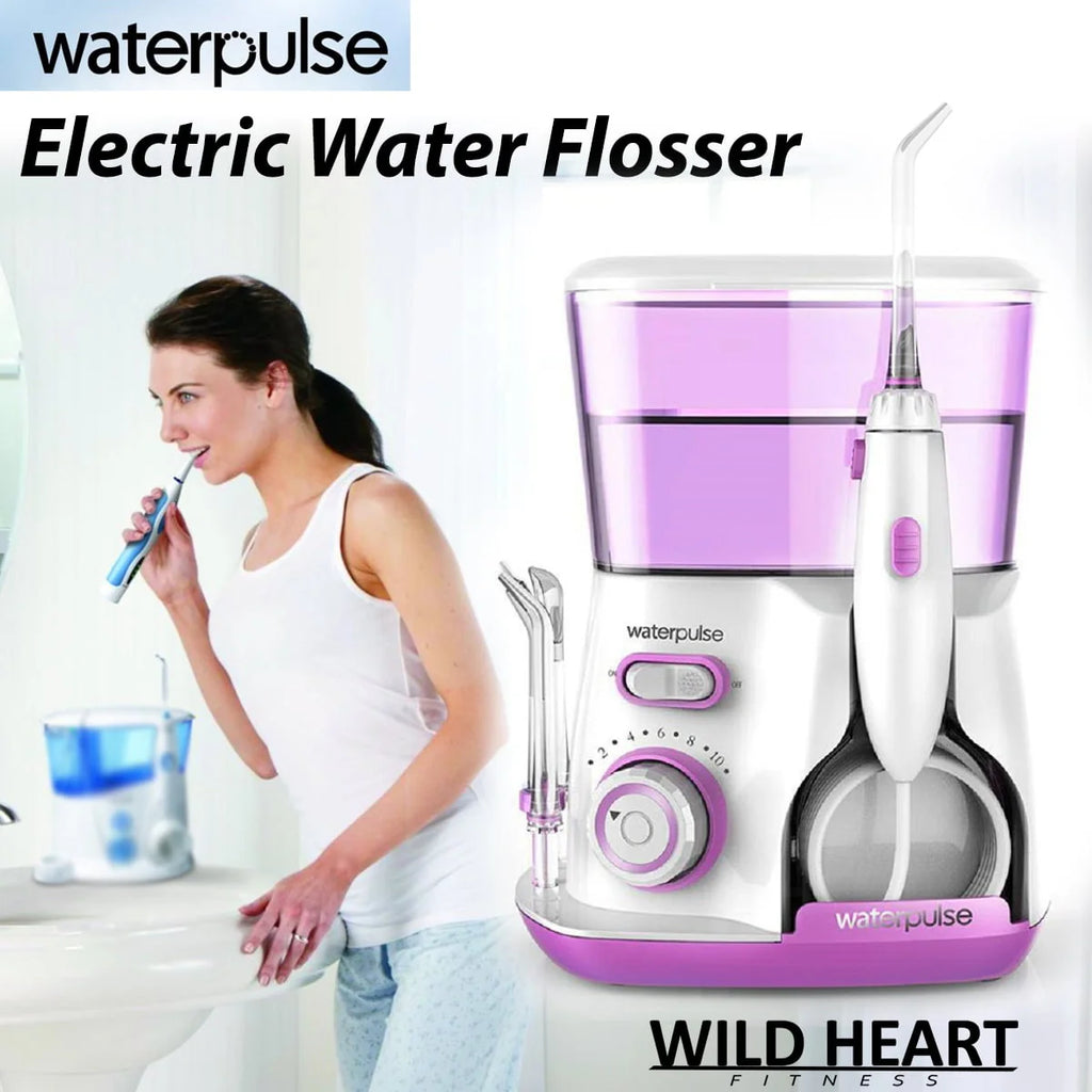 800ml Electric Dental Water Flosser Oral Irrigator with 5 Tips T96725